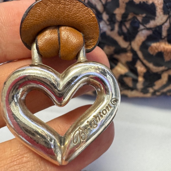 Brighton Leopard Quilted Handbag with Crossbody Strap - Picture 3 of 12